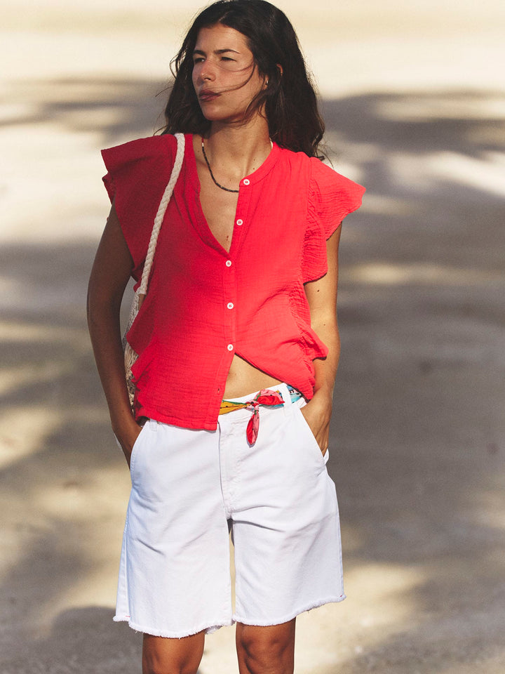 X2601 Top Red Reef Ashlyn Top Red Reef Ashlyn Top