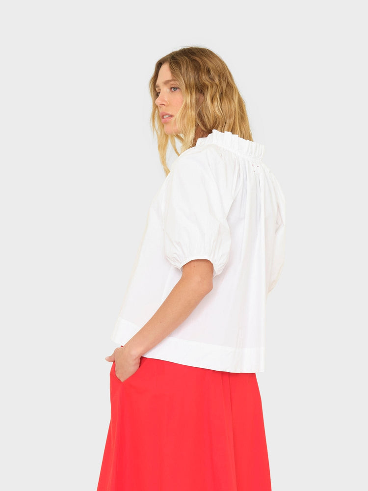 X2601 Top White Clementine Top White Clementine Top