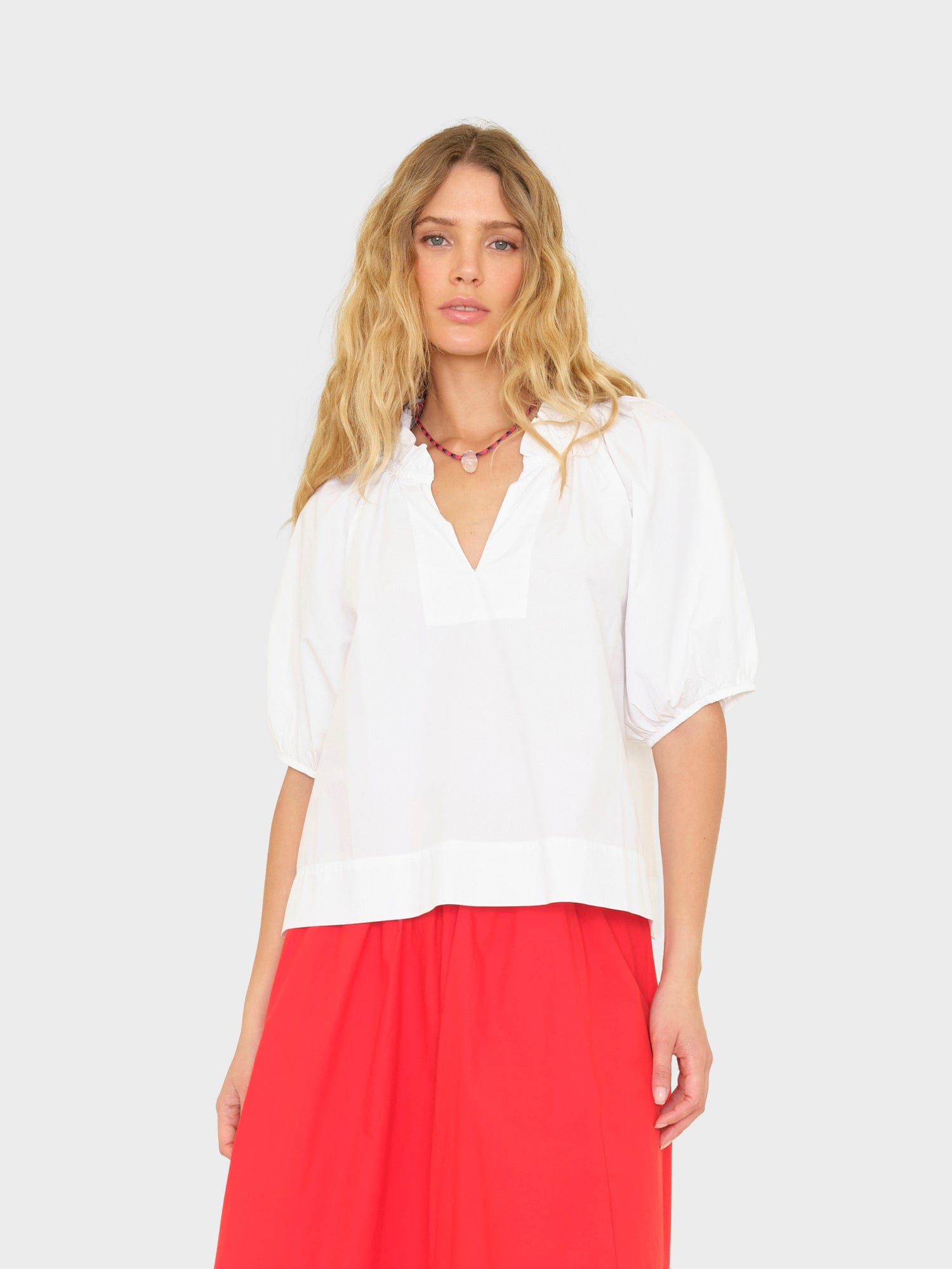 White Clementine Top