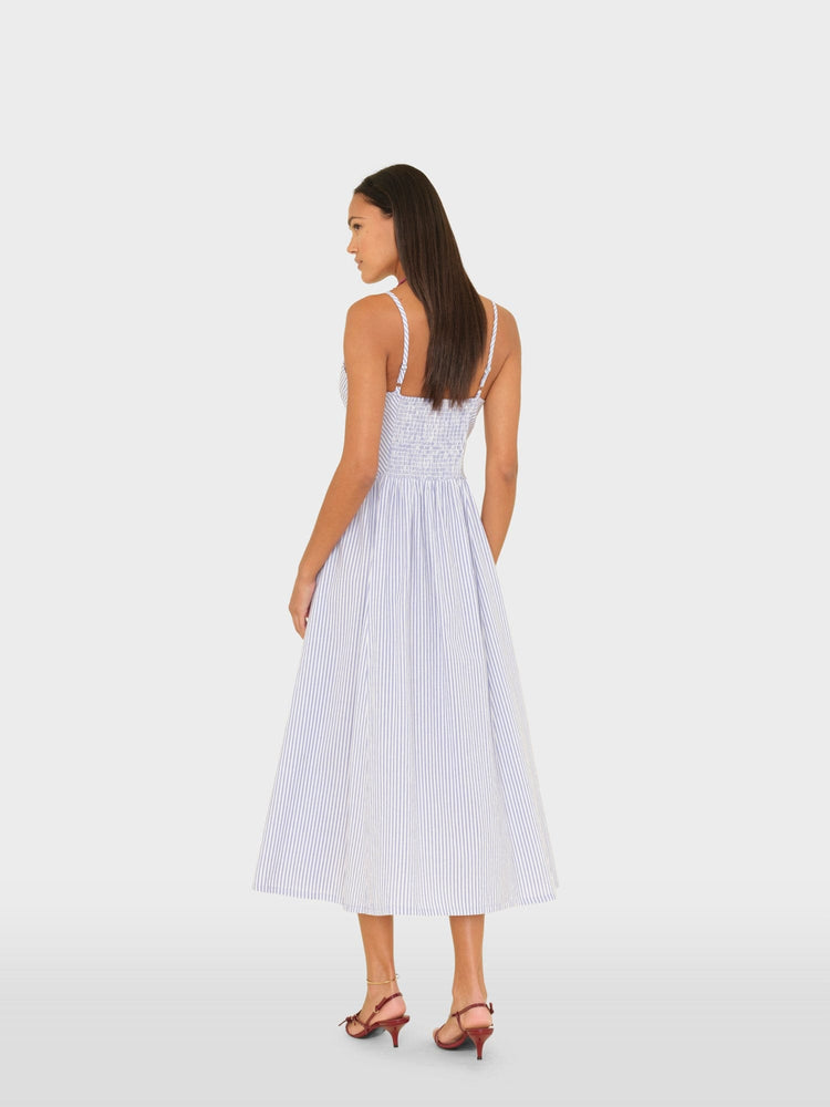 X2602 Dress Blue Aggie Bardot Dress Blue Aggie Bardot Dress