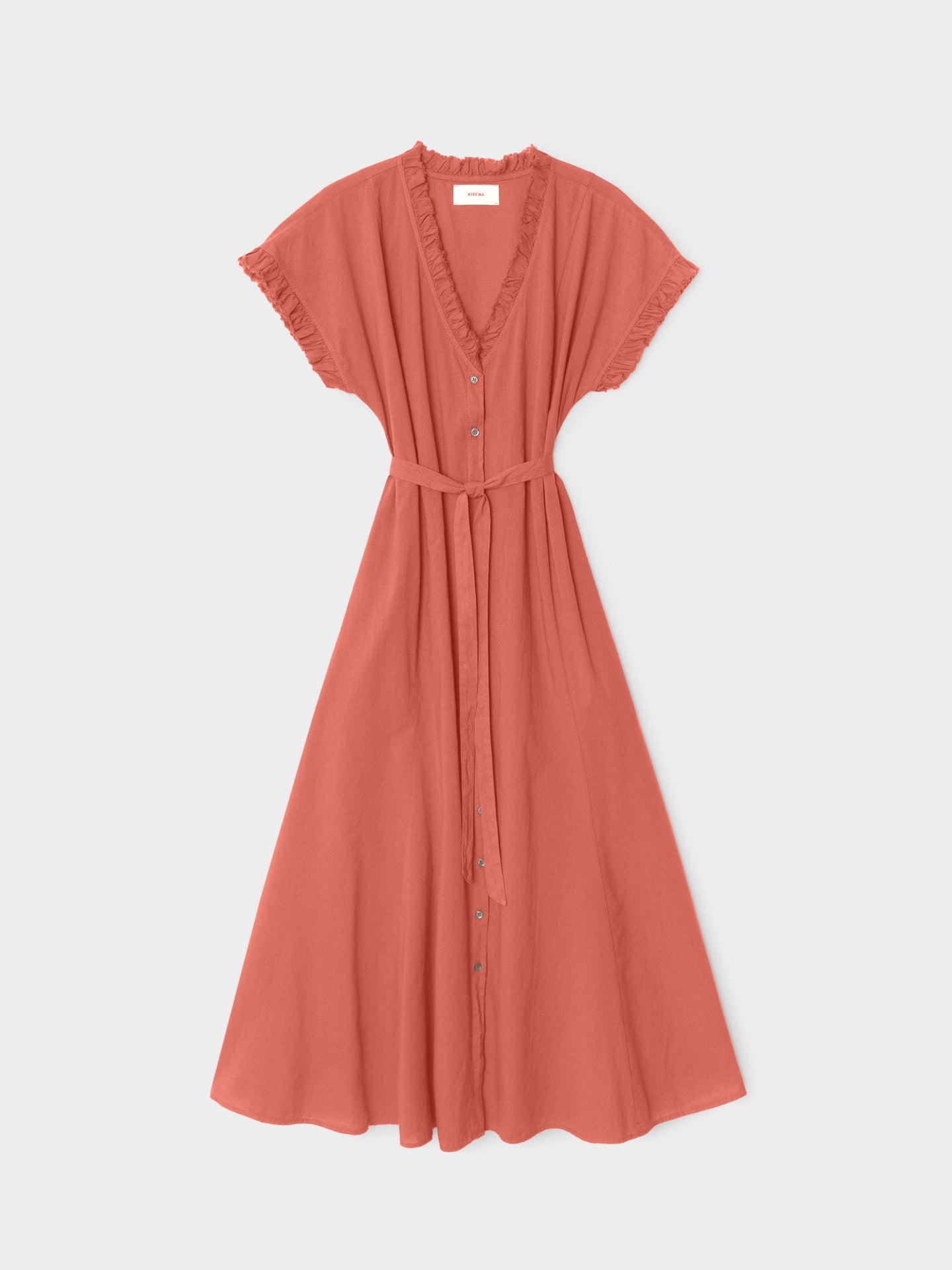 xirena orange dress XiRENA Florence Dress Flash in Red