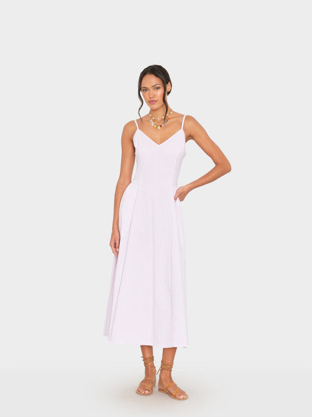 Grey Gem Bardot Dress Medium / Grey Gem