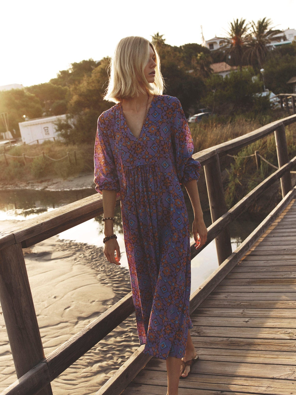 X2602 Dress Prism Blue Talitha Dress Prism Blue Talitha Dress