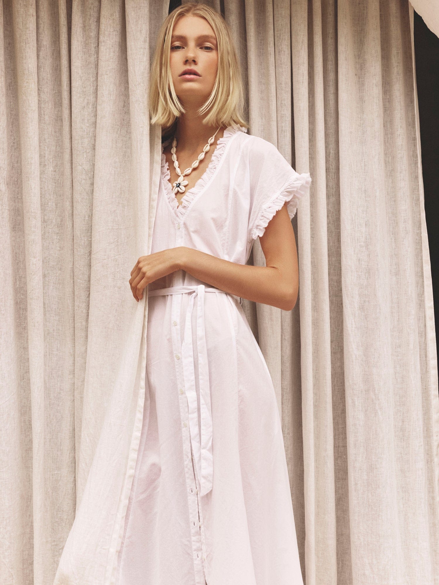 White Dixie Dress