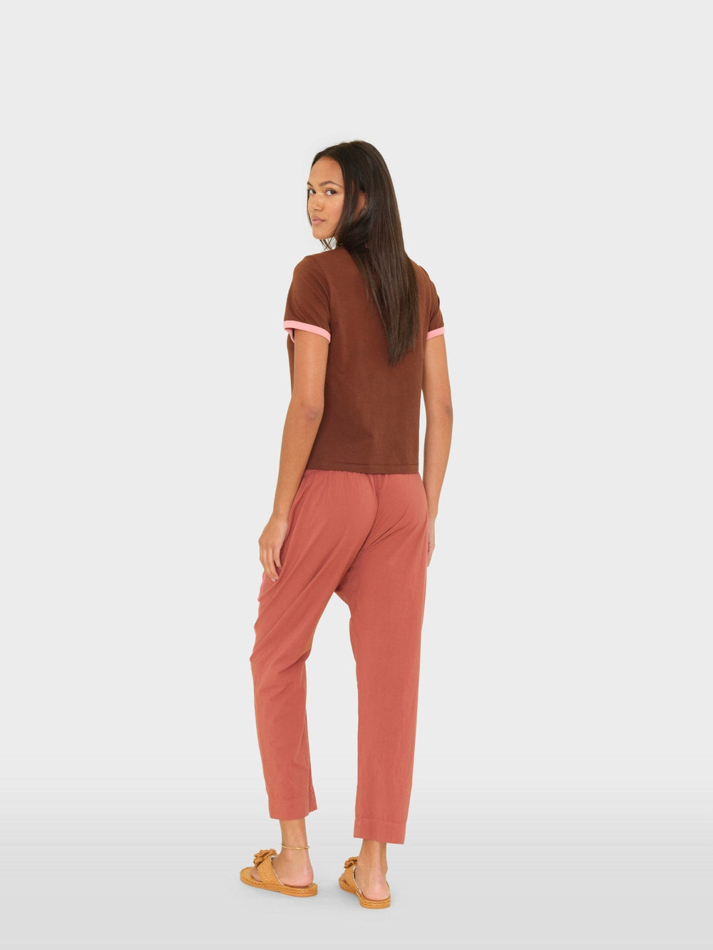 X2602 Pant Cinnabar Coral Draper Pant Cinnabar Coral Draper Pant
