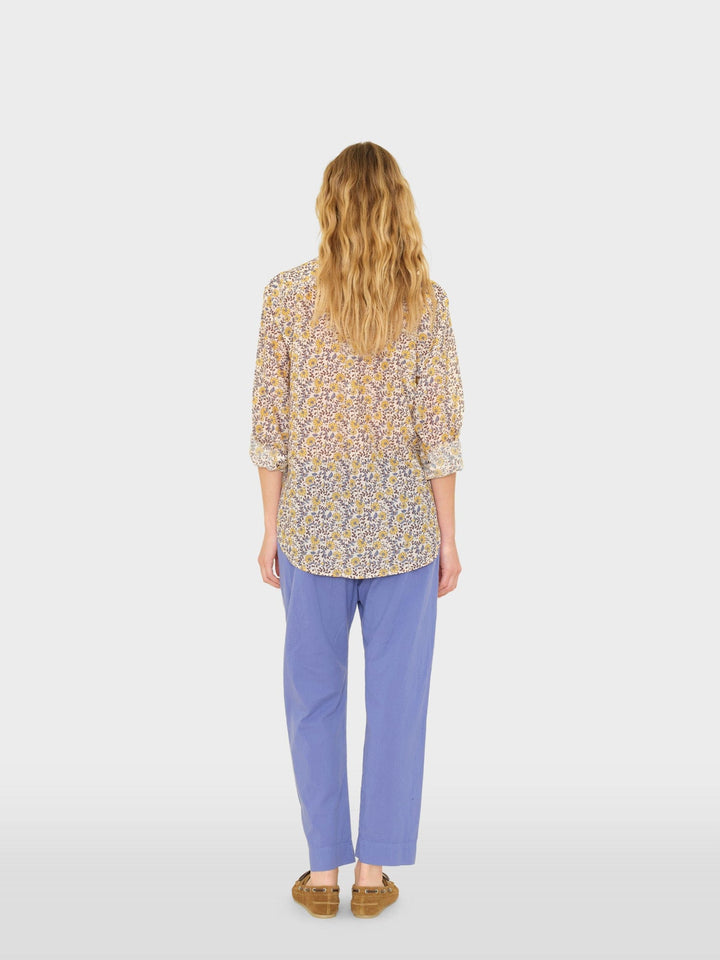 X2602 Pant Star Blue White Draper Pant Star Blue White Draper Pant