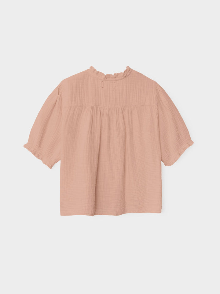 X2602 Shirt Ash Brown Jenna Gauze Shirt Ash Brown Jenna Gauze Shirt