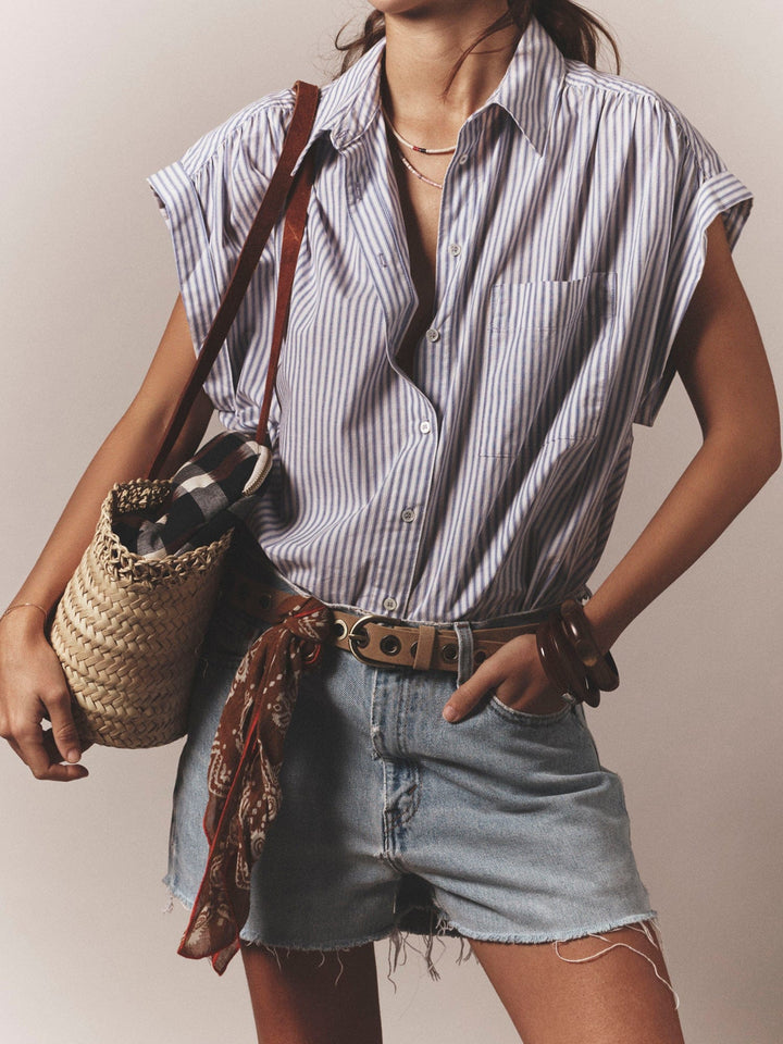 X2602 Shirt Blue Aggie Lexi Shirt Blue Aggie Lexi Shirt