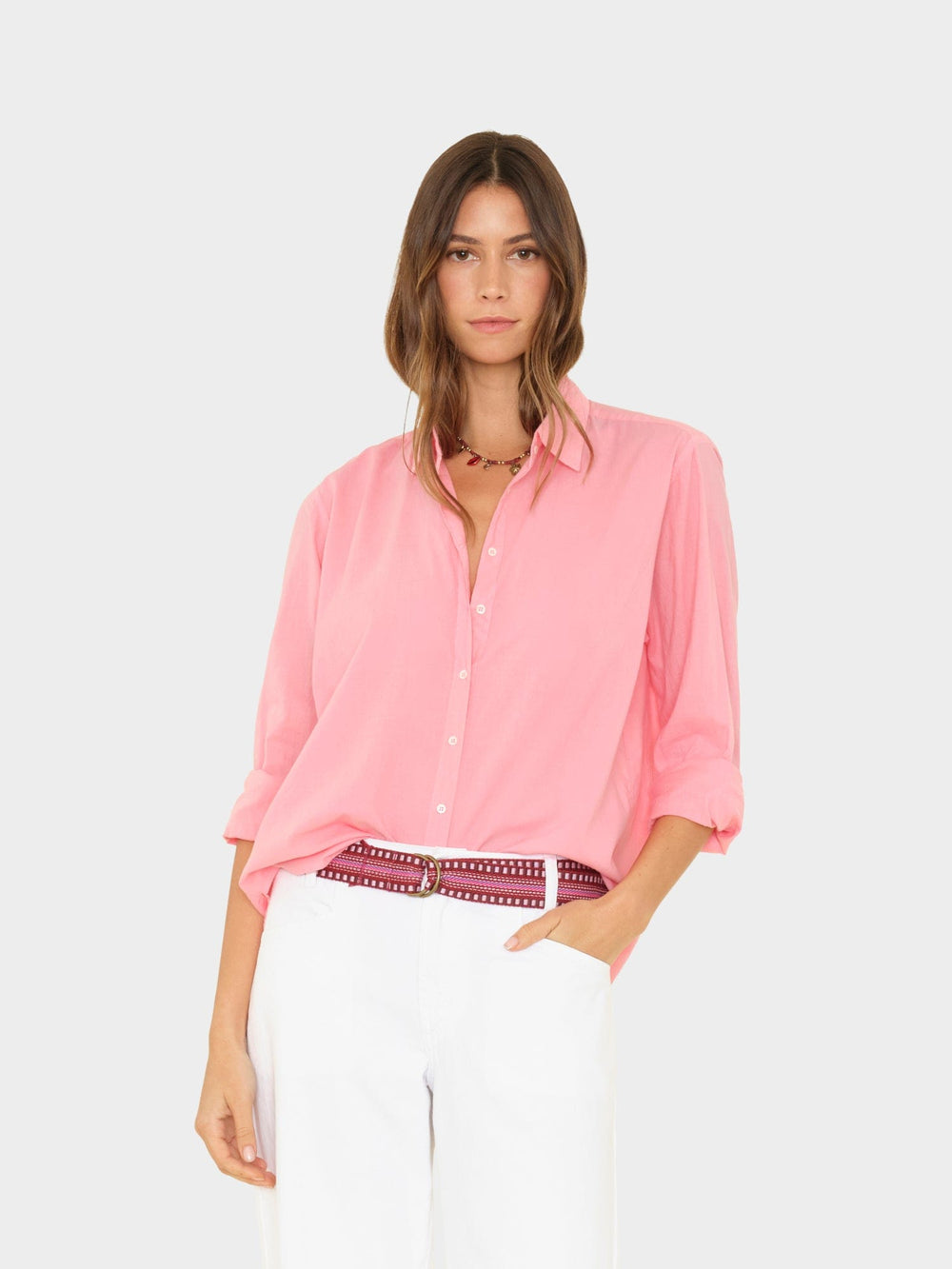 X2602 Shirt Hot Coral Beau Shirt Hot Coral Beau Shirt