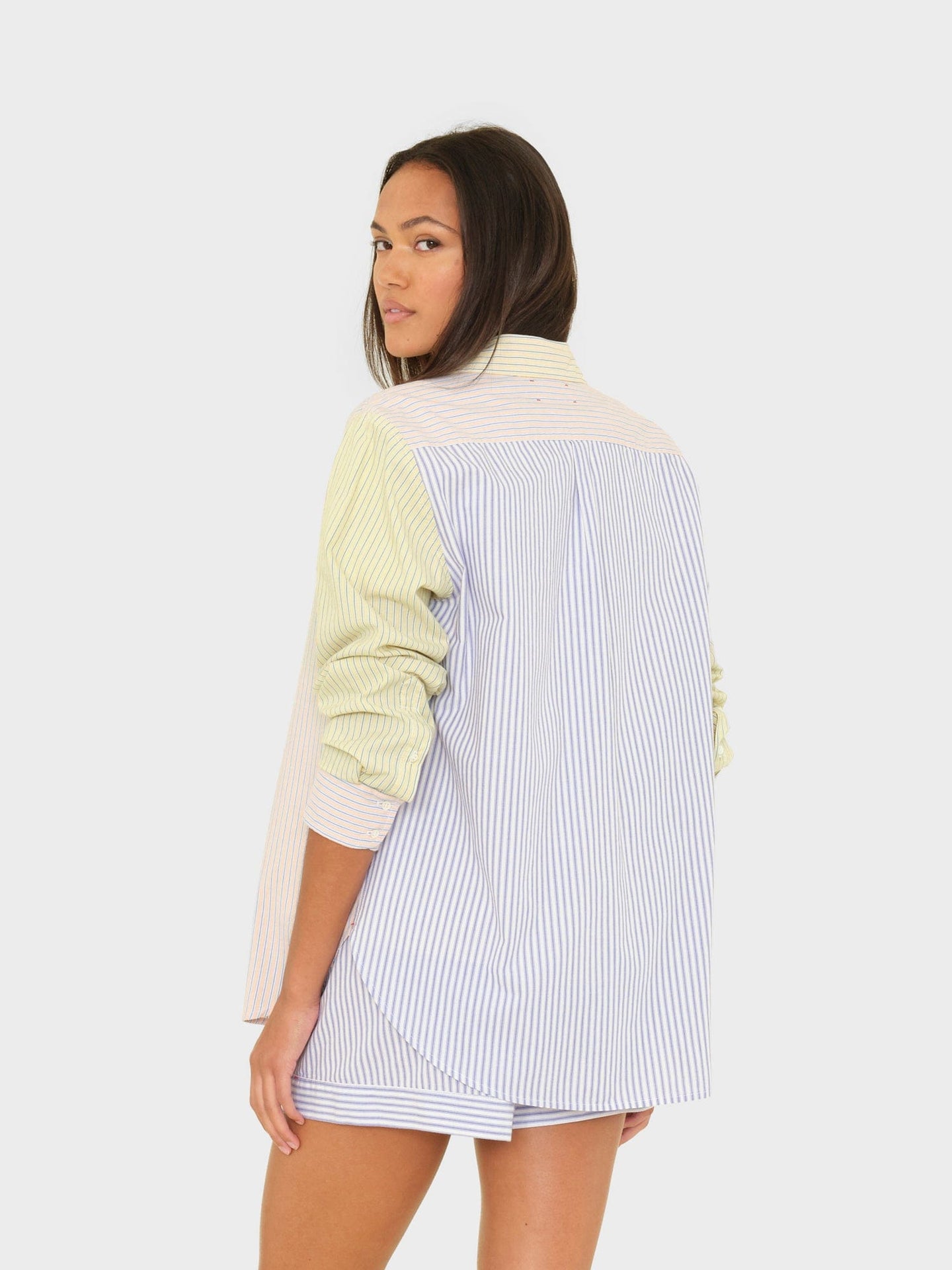 X2602 Shirt Mixed Stripe Beau Shirt Mixed Stripe Beau Shirt