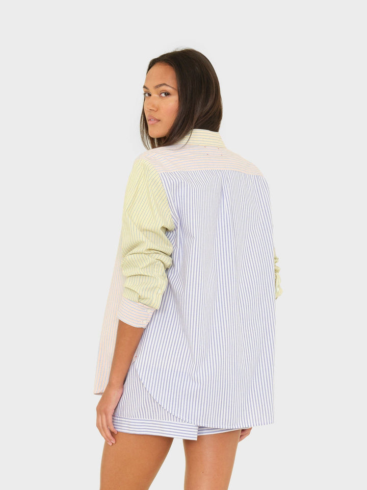 X2602 Shirt Mixed Stripe Beau Shirt Mixed Stripe Beau Shirt