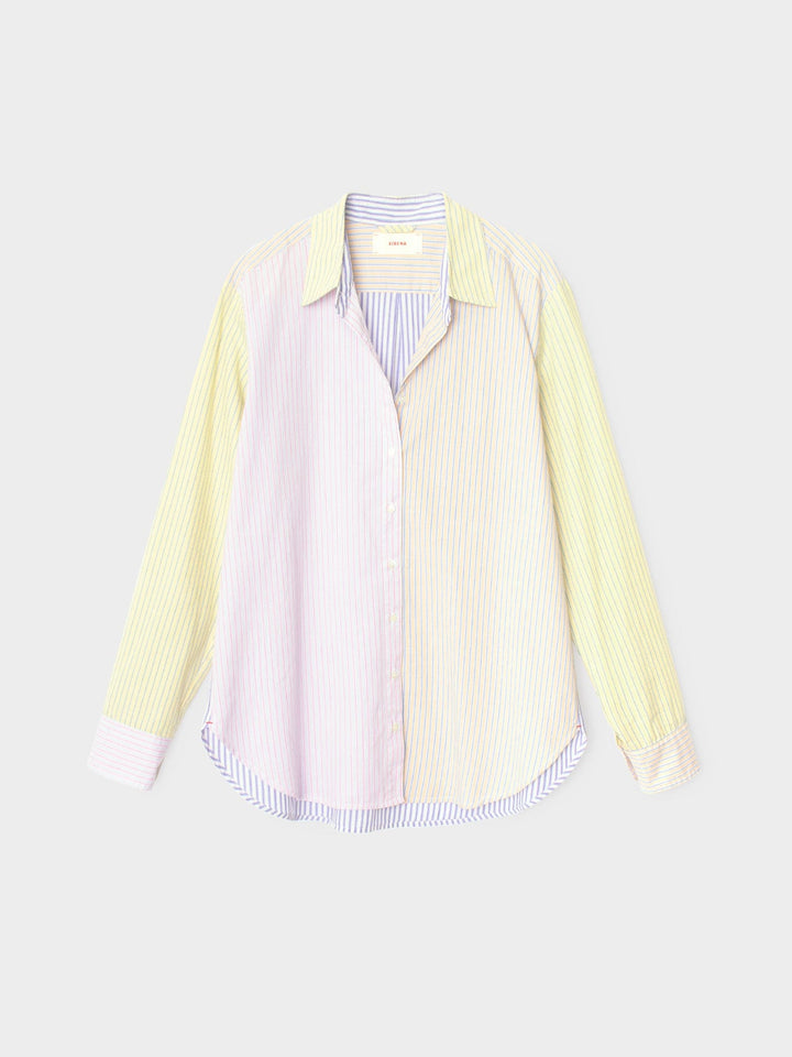 X2602 Shirt Mixed Stripe Beau Shirt Mixed Stripe Beau Shirt