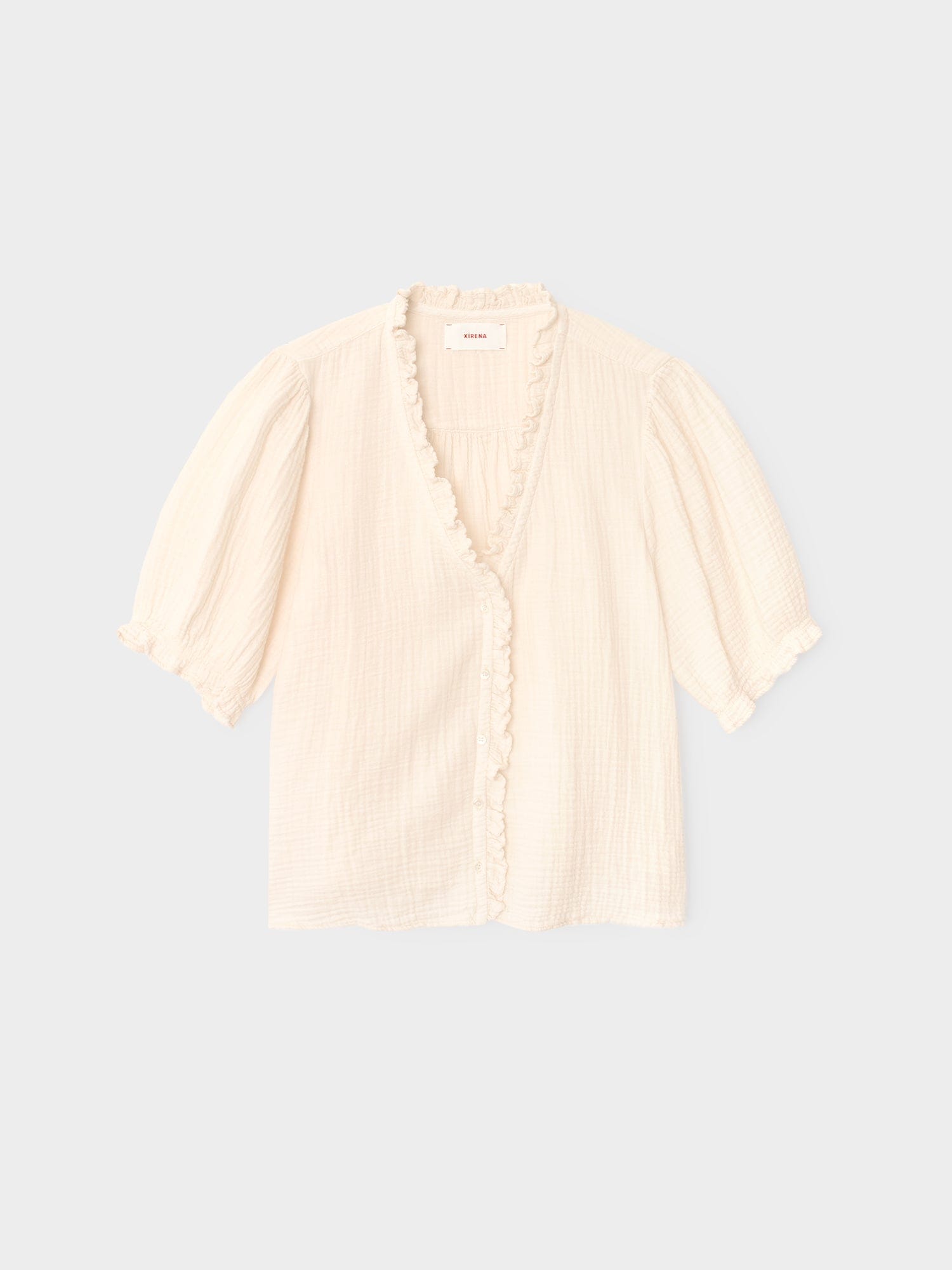 Oysterette Jenna Gauze Shirt