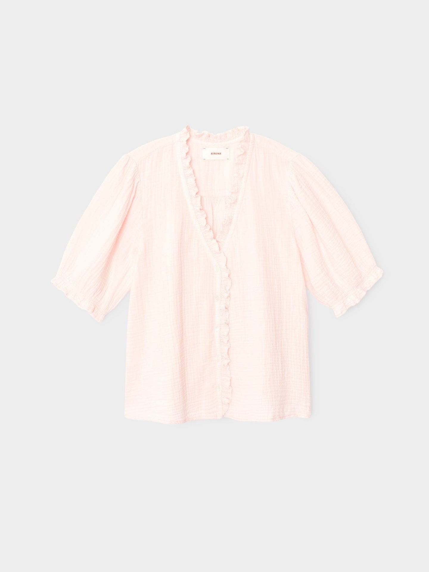 X2602 Shirt Pink Dawn Jenna Gauze Shirt Pink Dawn Jenna Gauze Shirt