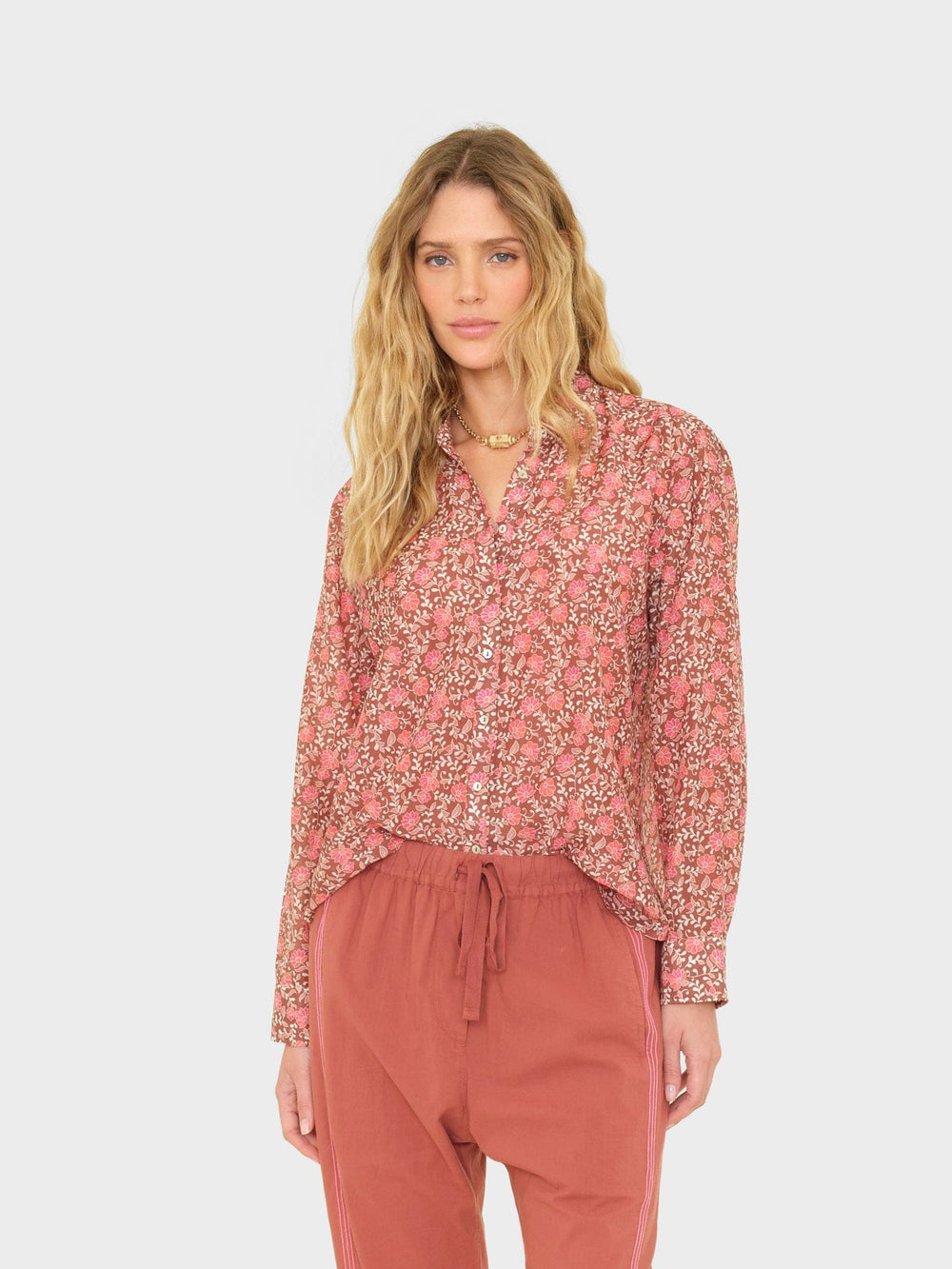 X2602 Shirt Sienna Petals Beau Shirt Sienna Petals Beau Shirt