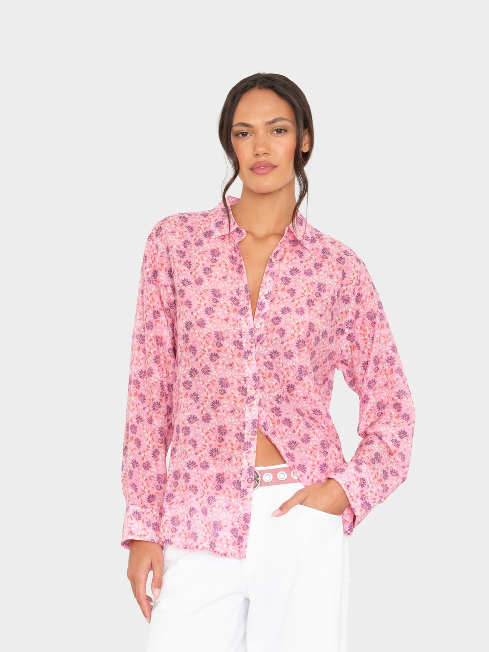 X2602 Shirt Violet Petals Beau Shirt Violet Petals Beau Shirt