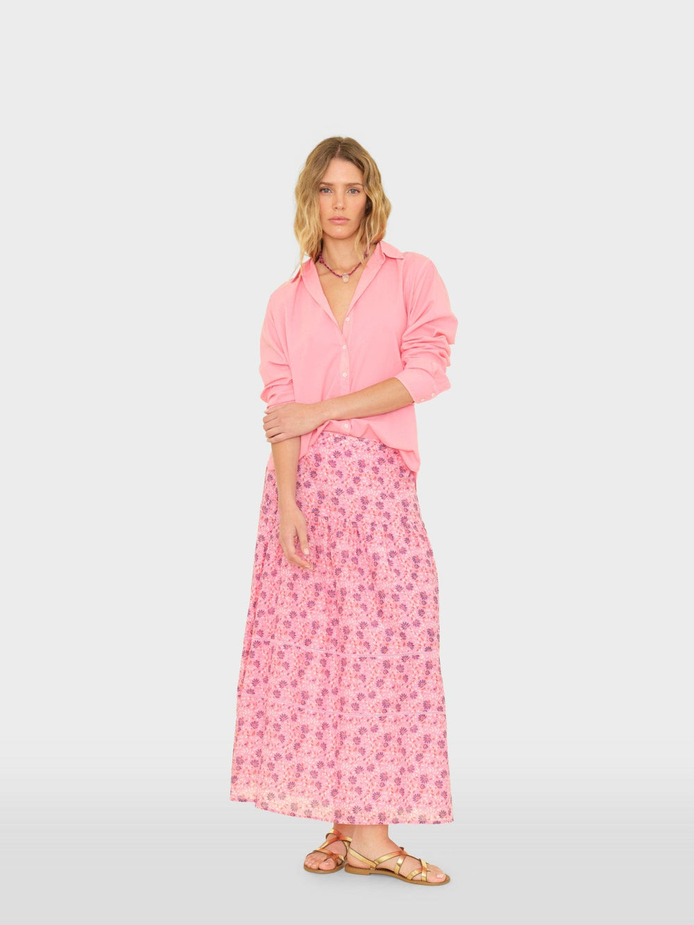 X2602 Skirt Violet Petals Agatha Skirt Violet Petals Agatha Skirt