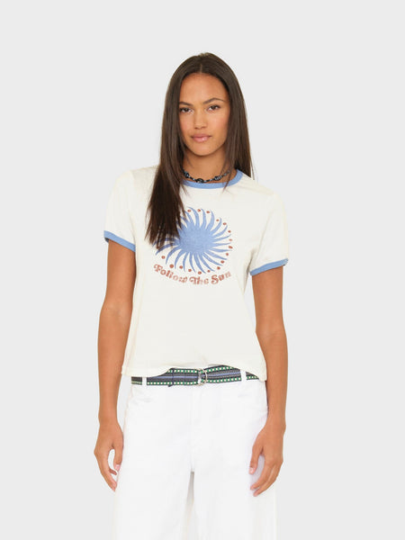 Blue Sunrise Frankie Tee