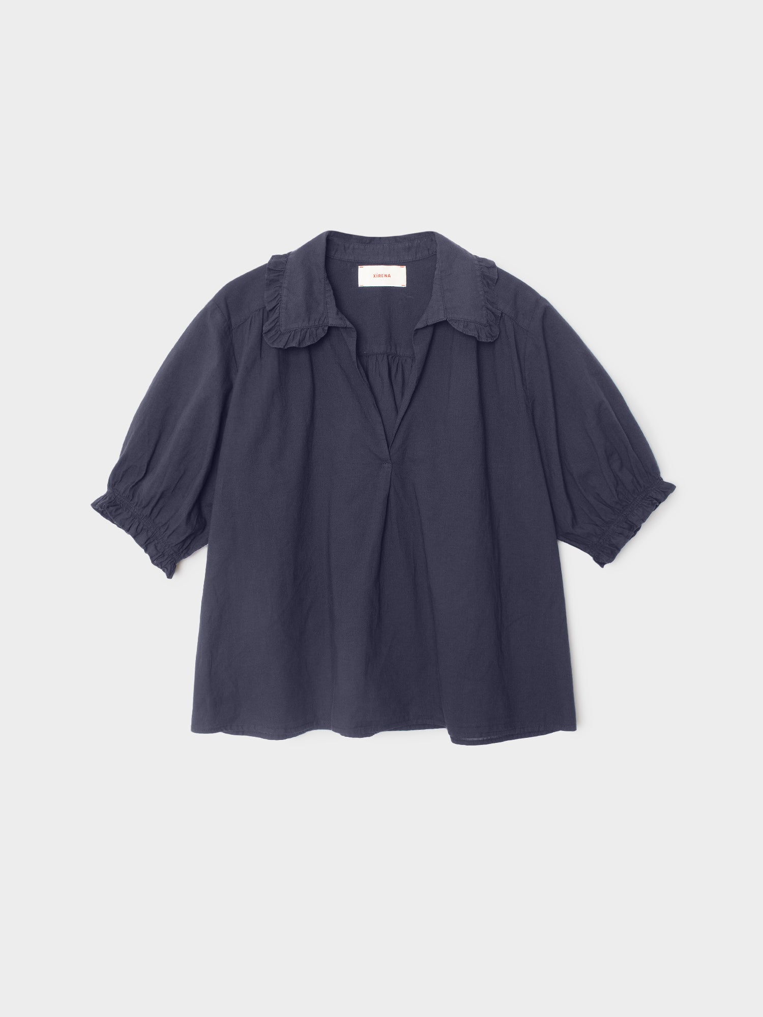 Xirena（キセレナ）シャツ ネイビー x2602-top-navy-beatrice-top-