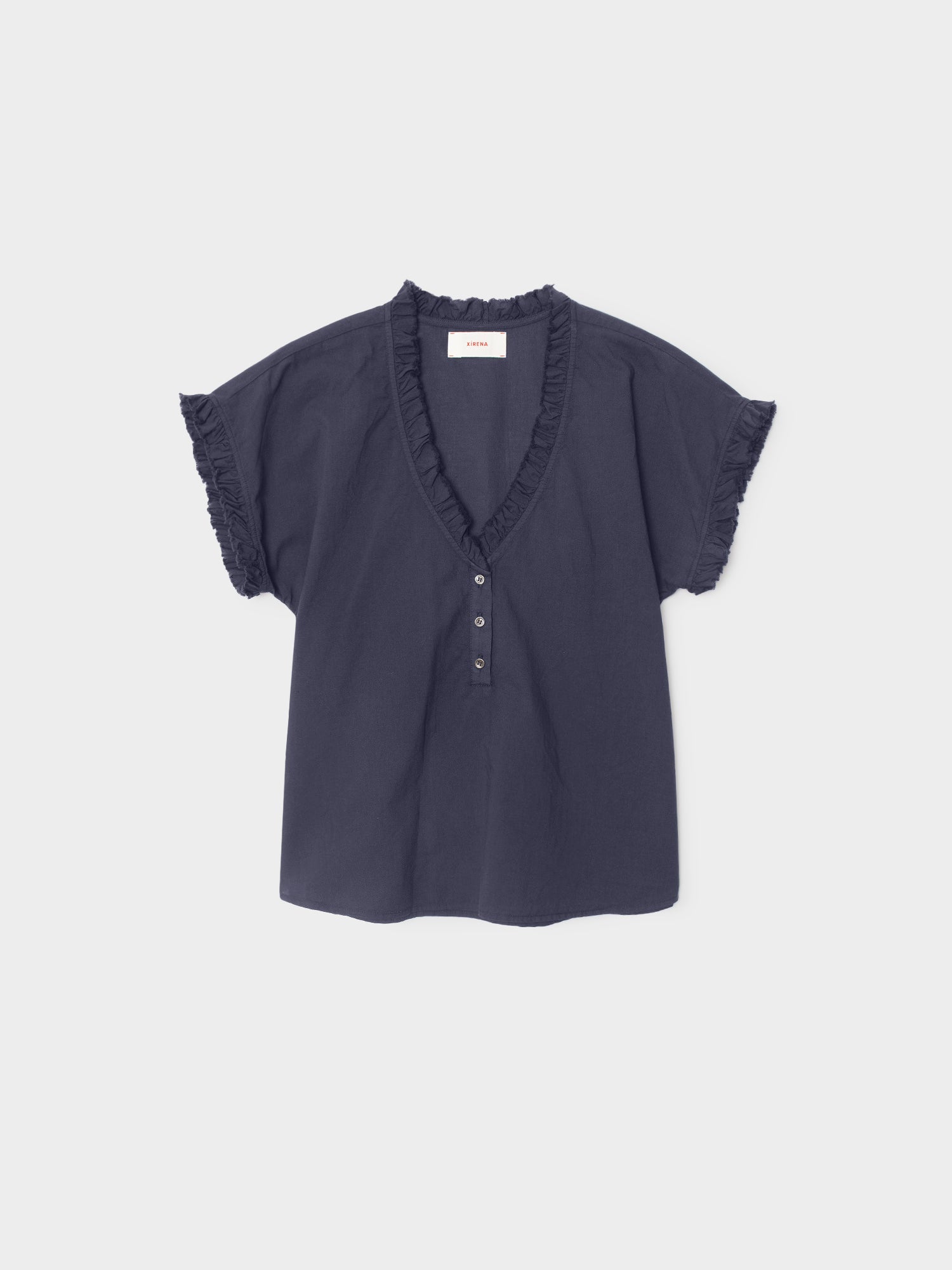 Navy Darcy Top
