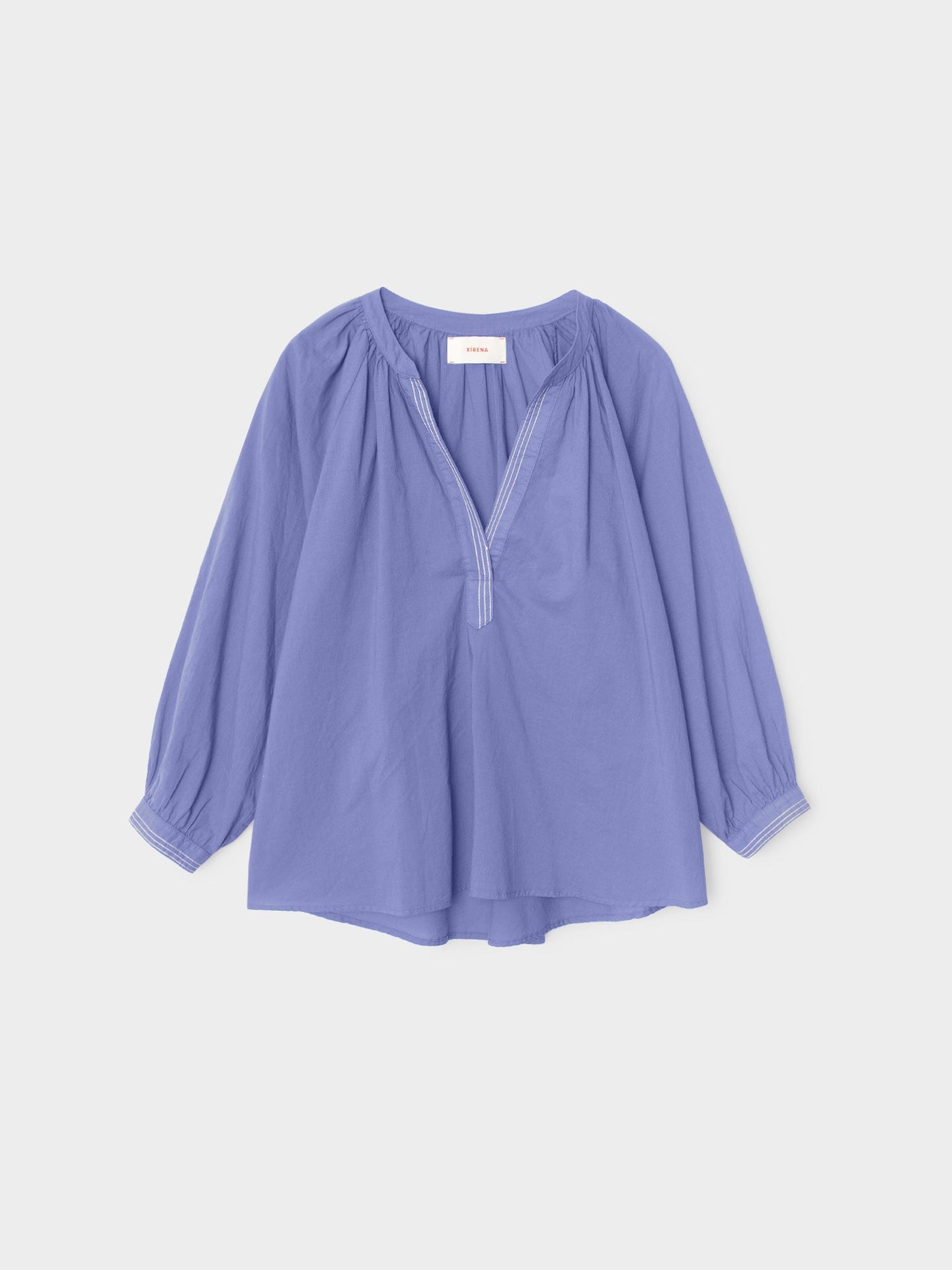 X2602 Top Star Blue White Hannah Top Star Blue White Hannah Top