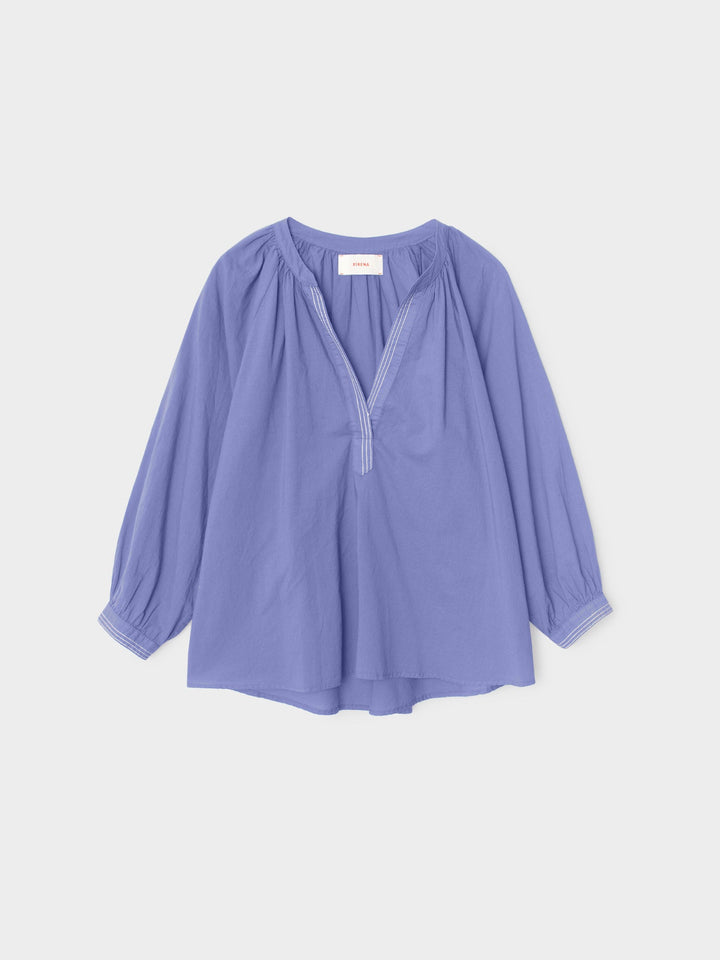 X2602 Top Star Blue White Hannah Top Star Blue White Hannah Top