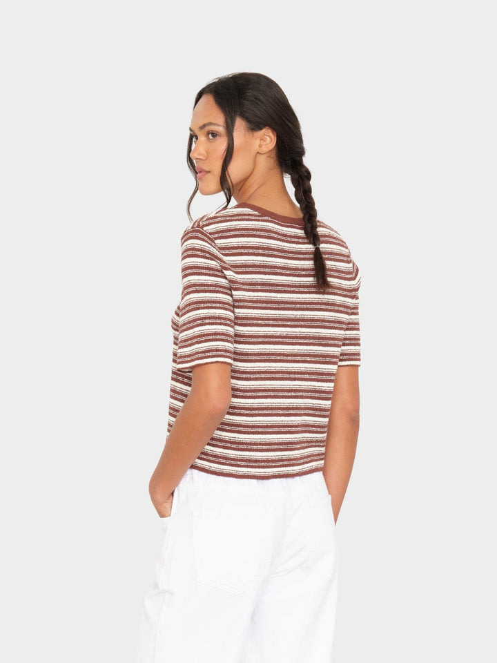 X2602 Top Tawny Brown Kelsey Top Tawny Brown Kelsey Top