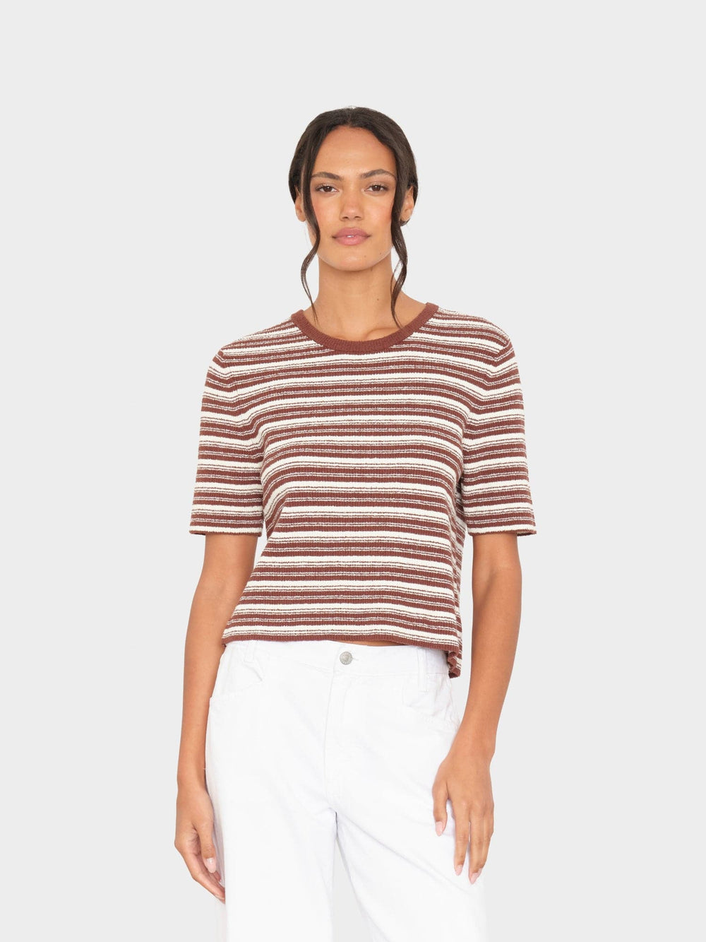 X2602 Top Tawny Brown Kelsey Top Tawny Brown Kelsey Top