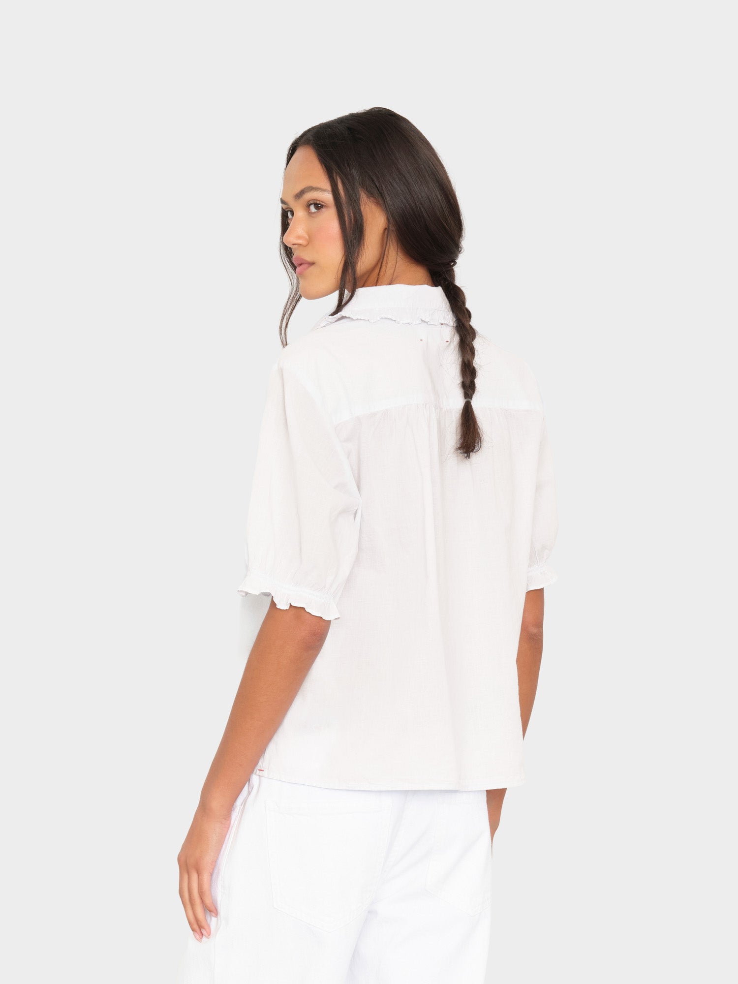 White Beatrice Top