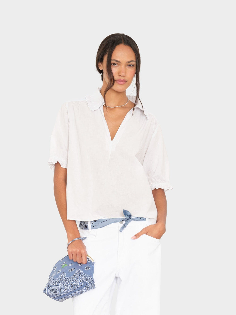 X2602 Top White Beatrice Top White Beatrice Top