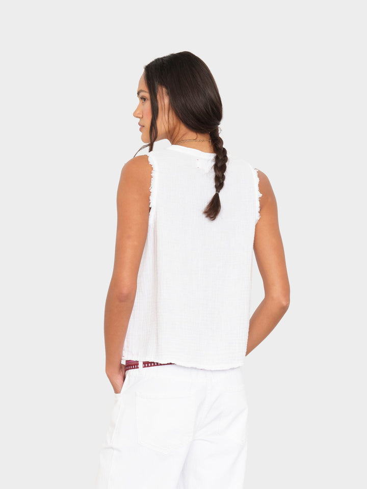 X2602 Top White Portia Top White Portia Top