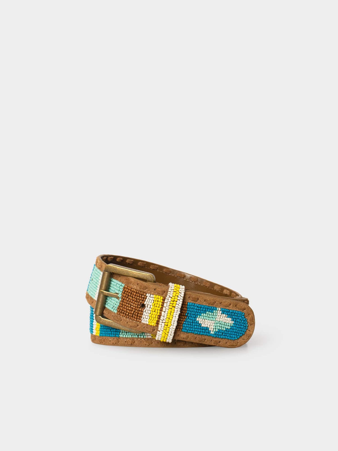 X2603 Belt Turquoise Sunset Brixton Belt Turquoise Sunset Brixton Belt
