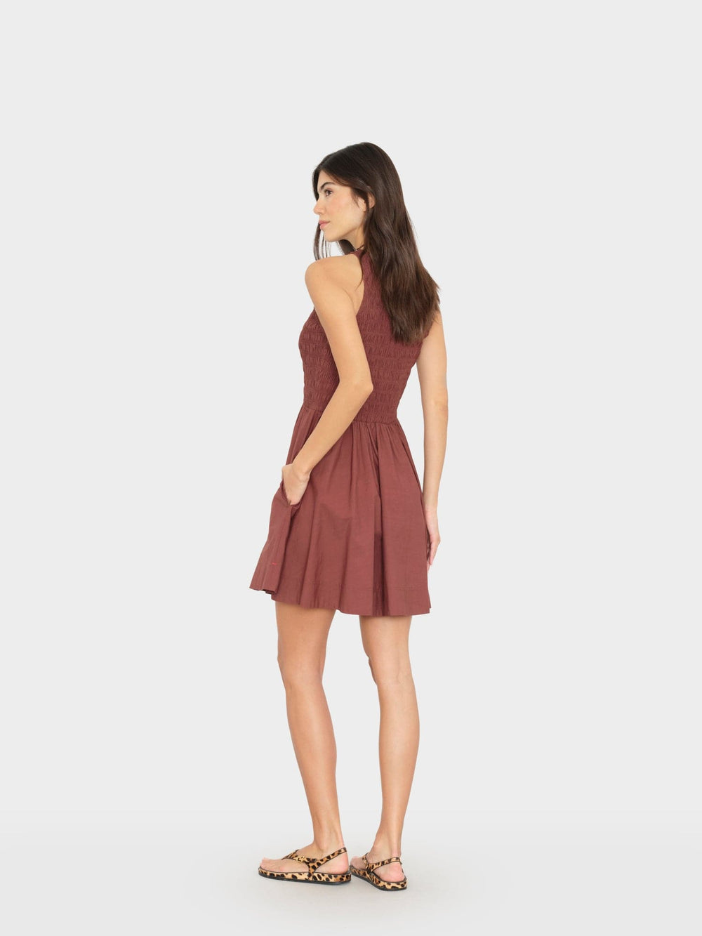 X2603 Dress Adobe Brown Florie Dress Adobe Brown Florie Dress