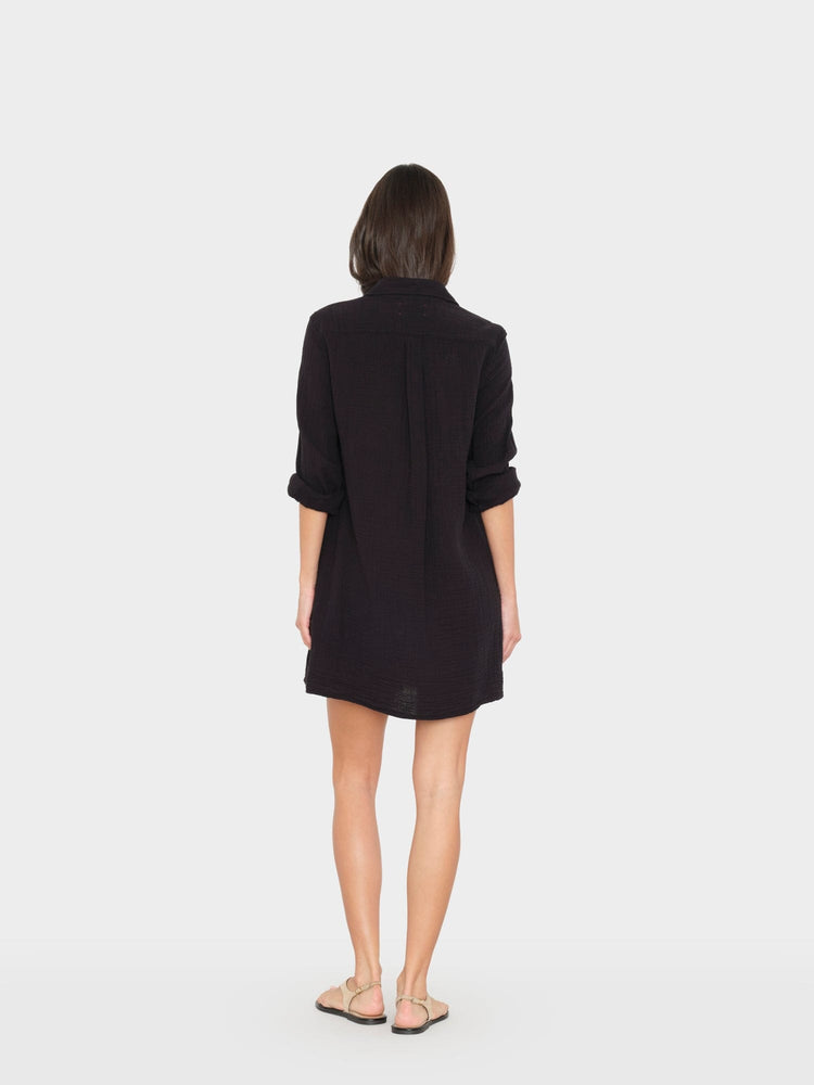 Black Bobby Gauze Dress Medium / Black