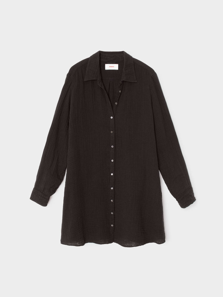 X2603 Dress Black Bobby Gauze Dress Black Bobby Gauze Dress