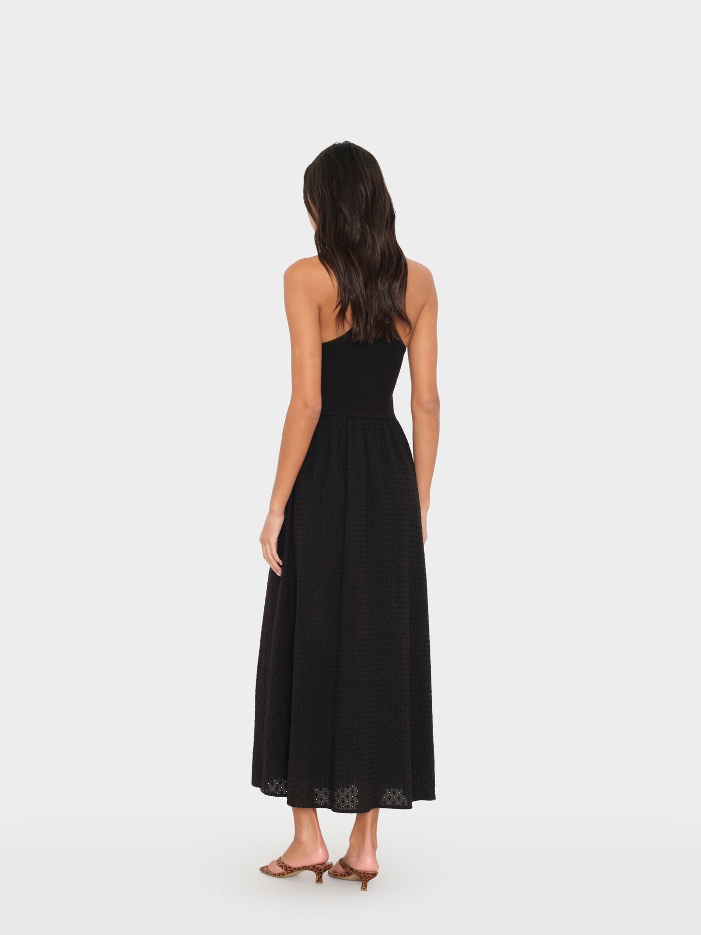 X2603 Dress Black Flynn Embroidered Dress Black Flynn Embroidered Dress
