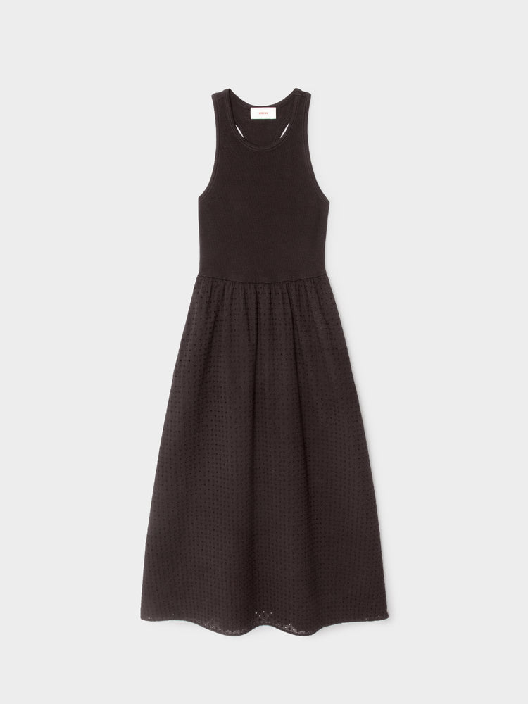 X2603 Dress Black Flynn Embroidered Dress Black Flynn Embroidered Dress