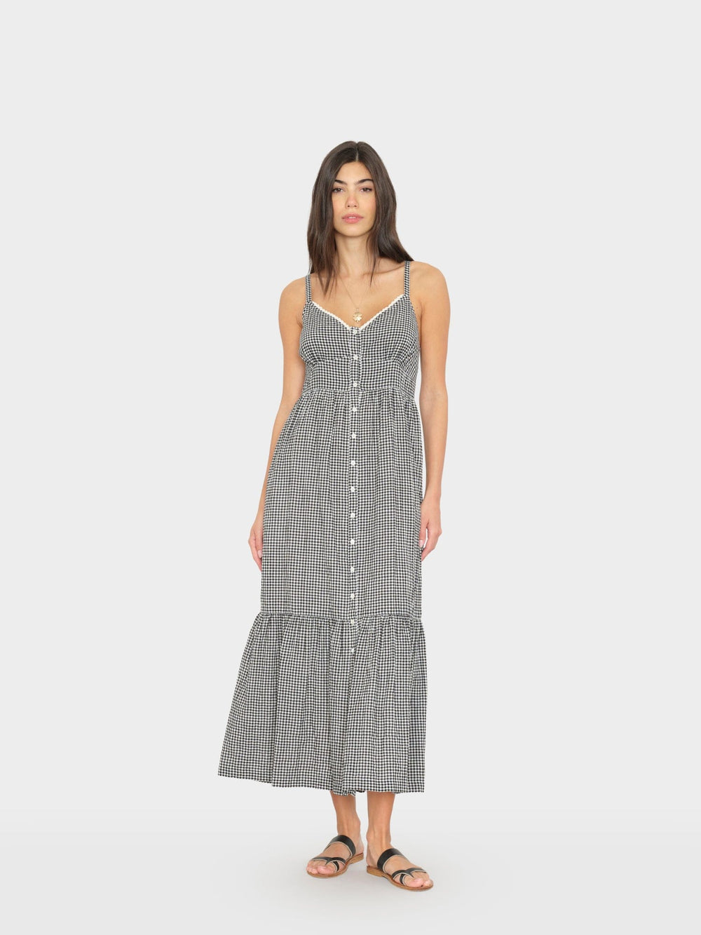 X2603 Dress Black Sand Greta Dress Black Sand Greta Dress