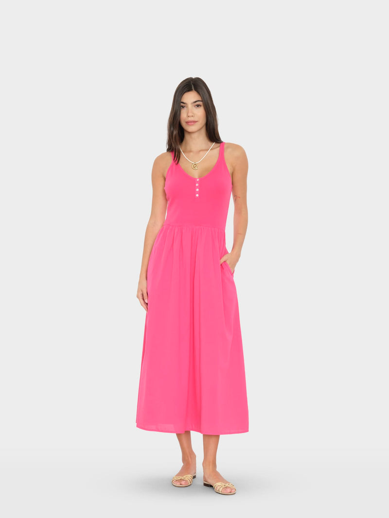 Fallon Dress Fuschia Pink / S