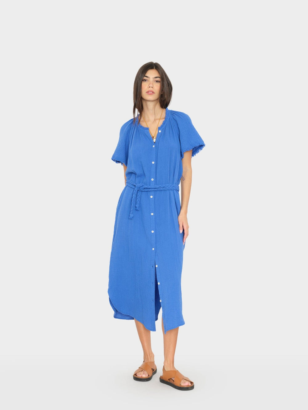 X2603 Dress Nautical Blue Alyssa Dress Nautical Blue Alyssa Dress