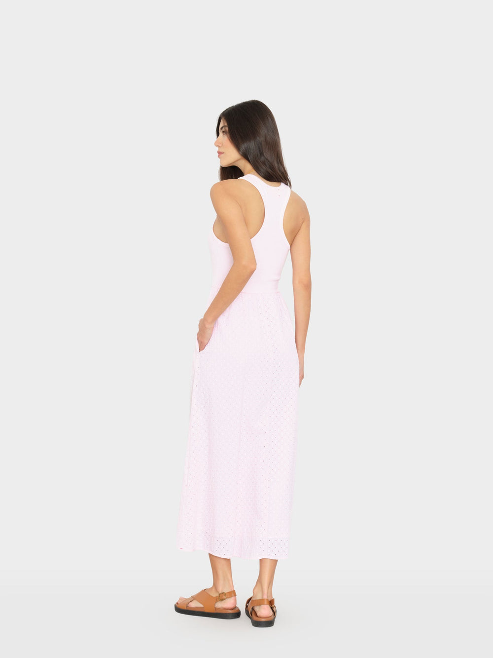 X2603 Dress Pale Rose Flynn Embroidered Dress Pale Rose Flynn Embroidered Dress