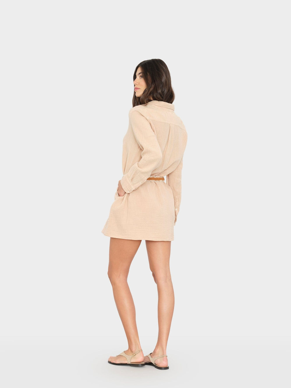 X2603 Dress Rattan Bobby Gauze Dress Rattan Bobby Gauze Dress