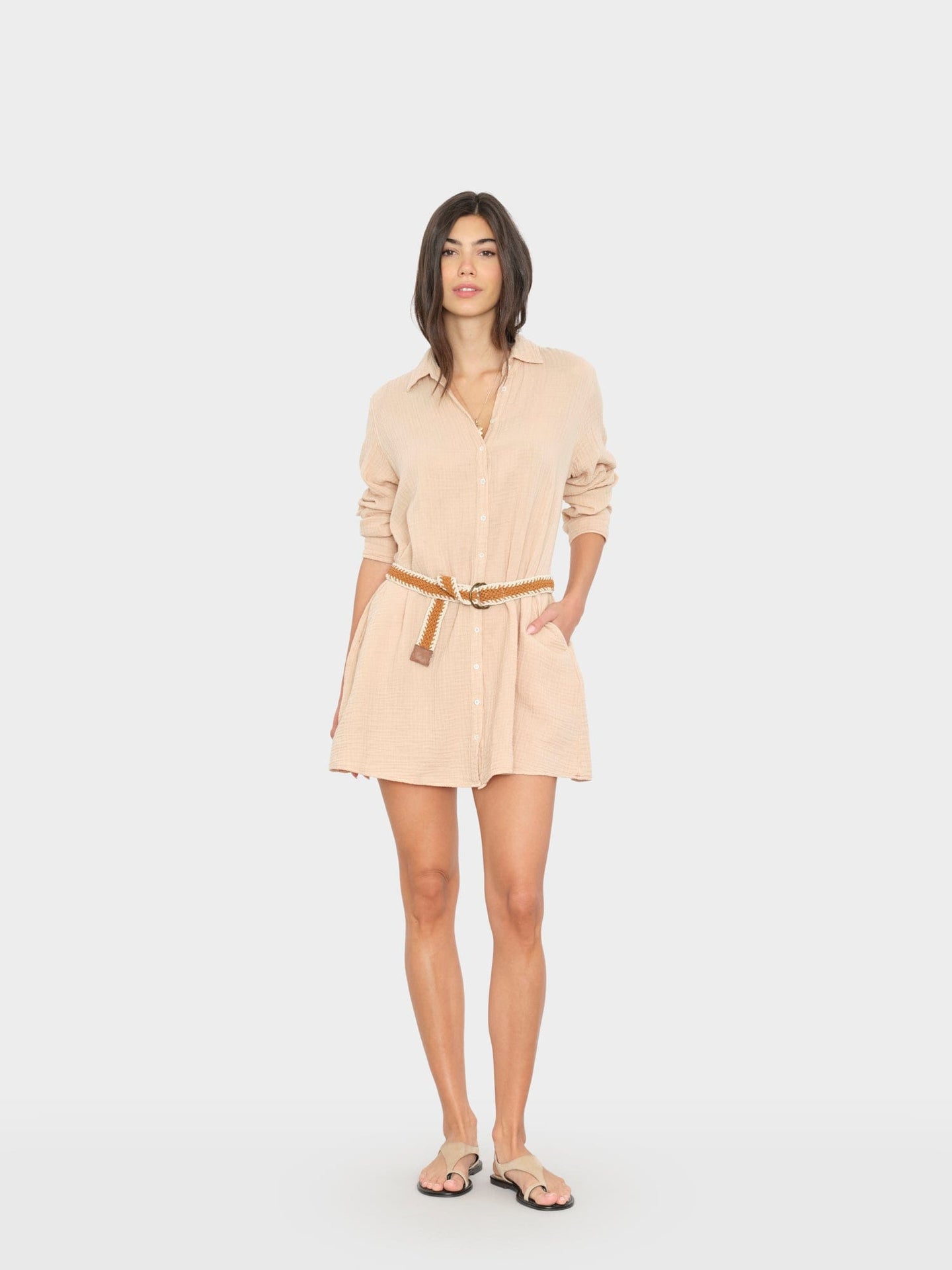 Rattan Bobby Gauze Dress X-Small / Rattan