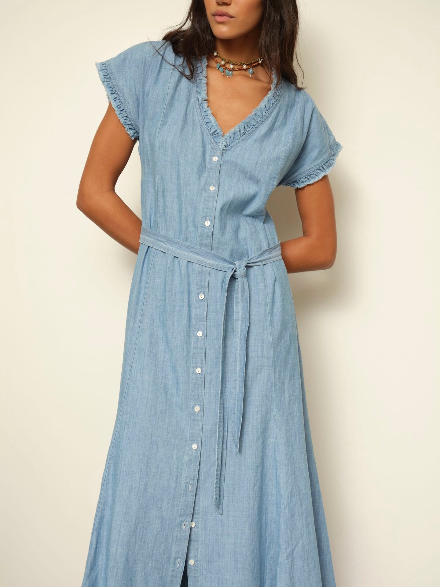 X2603 Dress Slate Sky Dixie Dress Slate Sky Dixie Dress
