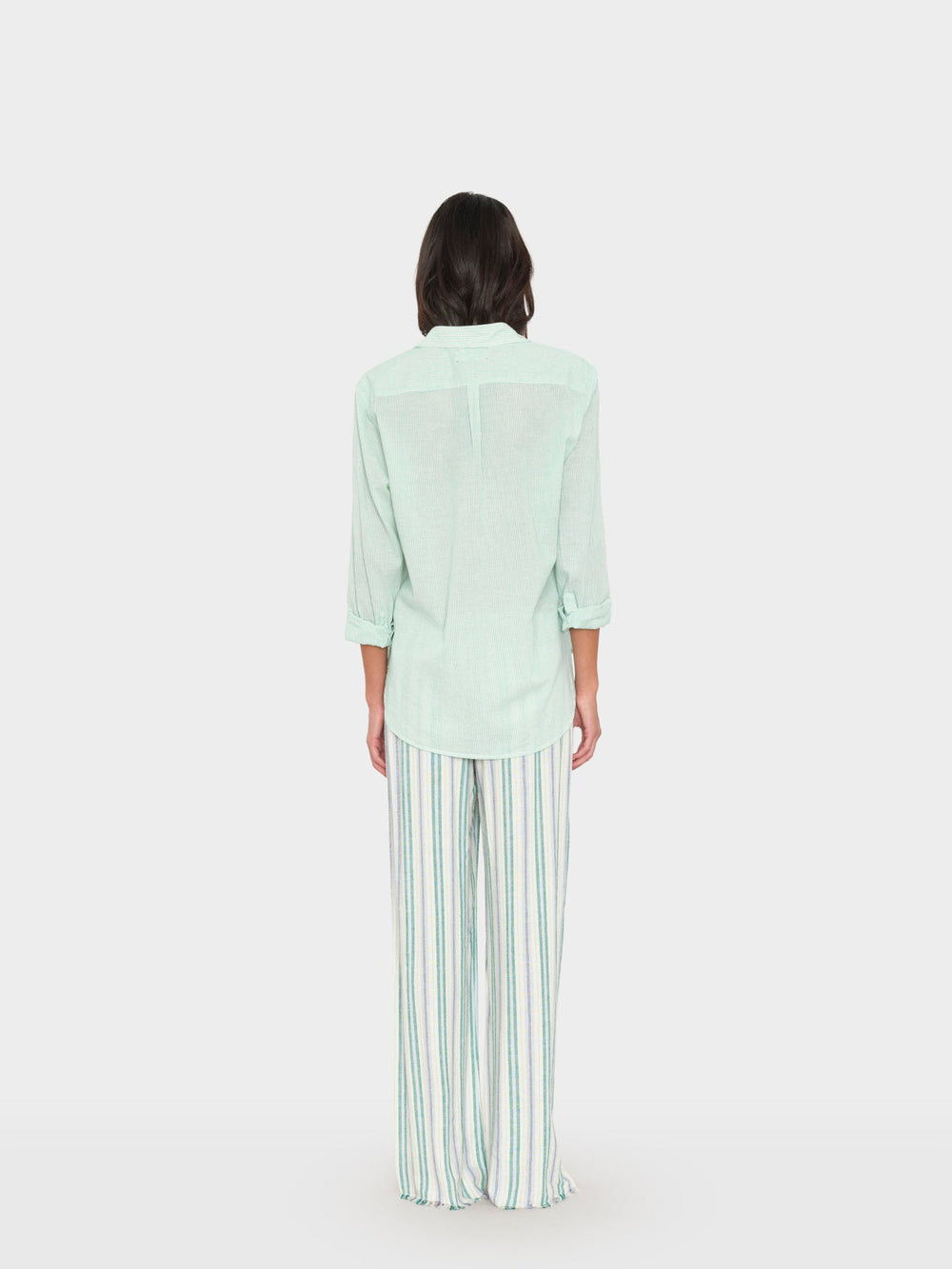 X2603 Pant Blue Moss Stripe Joseph Pant Blue Moss Stripe Joseph Pant