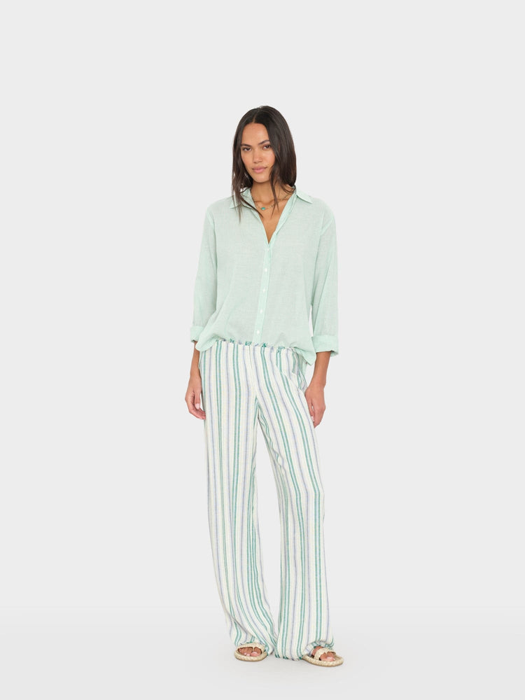 X2603 Pant Blue Moss Stripe Joseph Pant Blue Moss Stripe Joseph Pant
