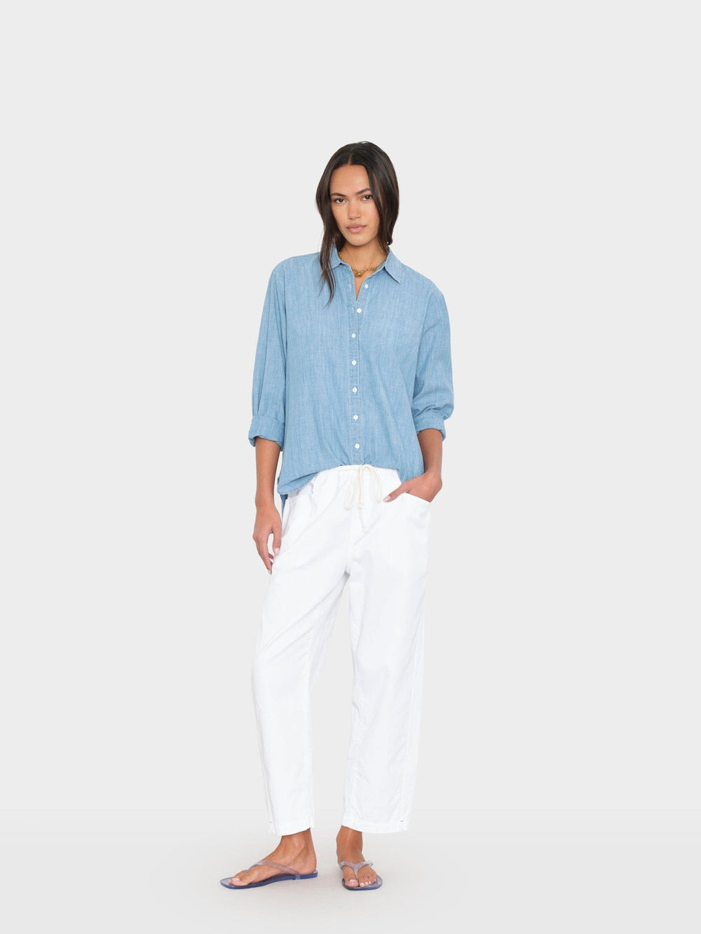 X2603 Pant White Baxter Twill Pant White Baxter Twill Pant