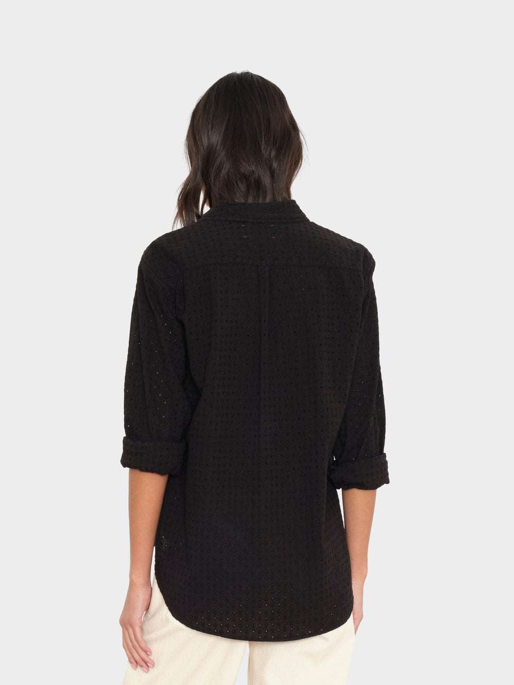 X2603 Shirt Black Beau Embroidered Shirt Black Beau Embroidered Shirt