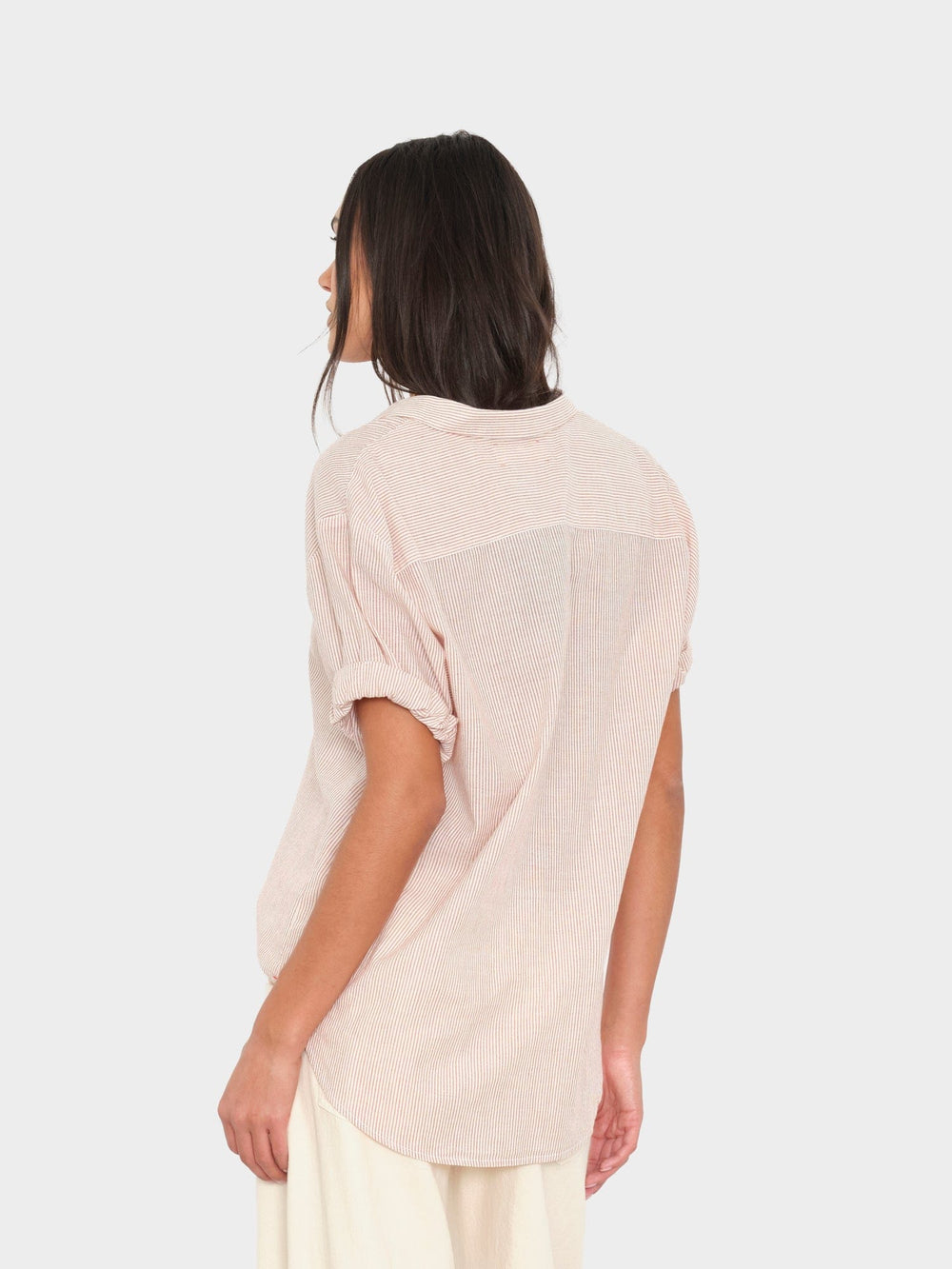 X2603 Shirt Burnt Sienna Stripe Channing Shirt Burnt Sienna Stripe Channing Shirt