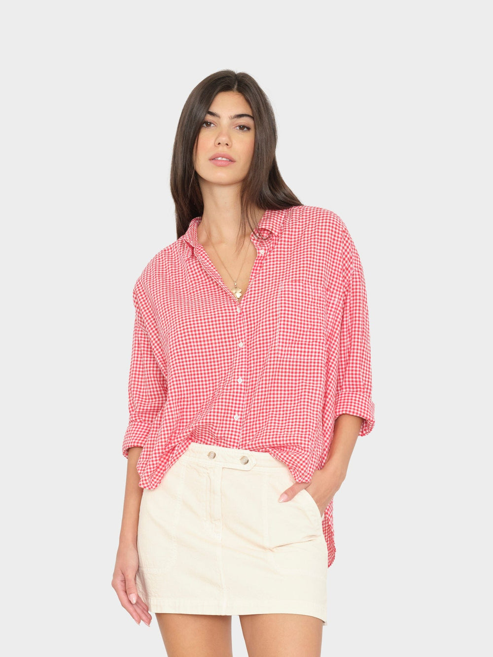 X2603 Shirt Cherry Red Jordy Shirt Cherry Red Jordy Shirt